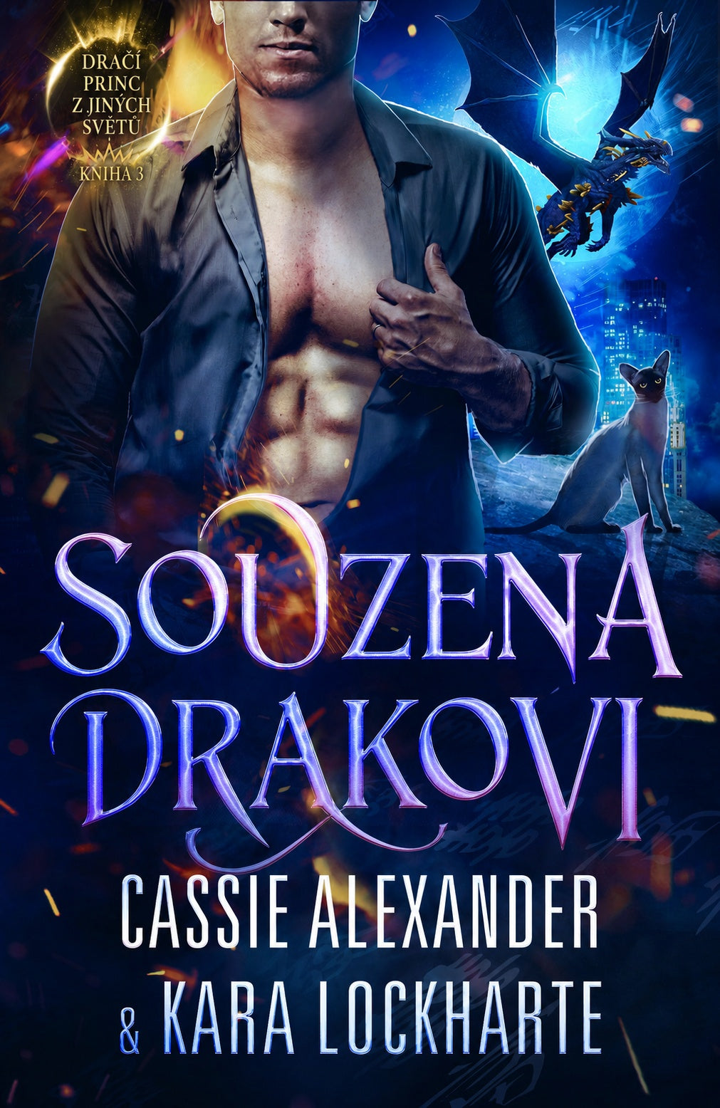 Souzena drakovi Czech ebook cover