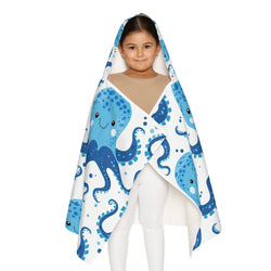 Happy Kraken Kid Towel with Hood — product image