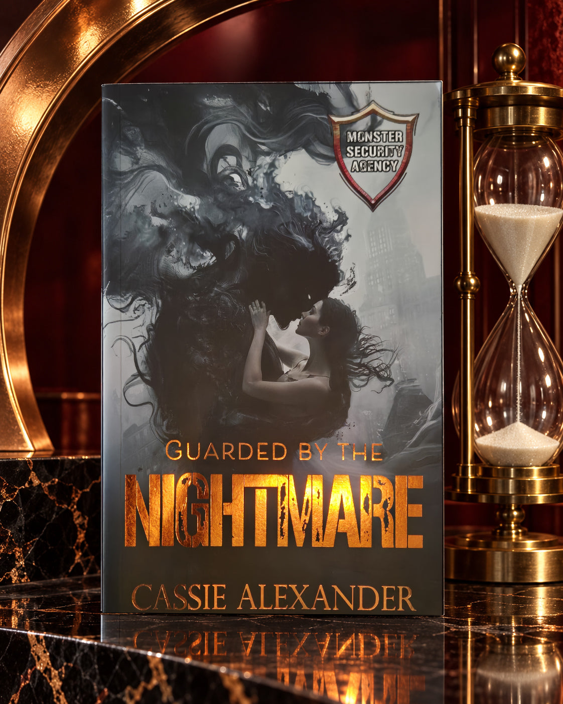 Guarded by the Nightmare — limited US copper-foil paperback, countdown vault editorial