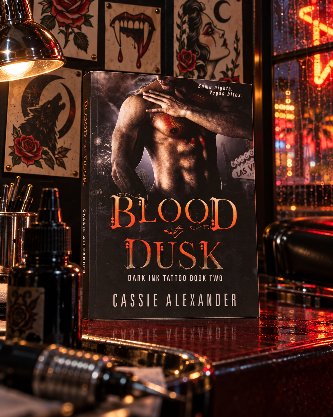 Blood at Dusk: Dark Ink Tattoo - Book 2 (E-book) — approved editorial imagery