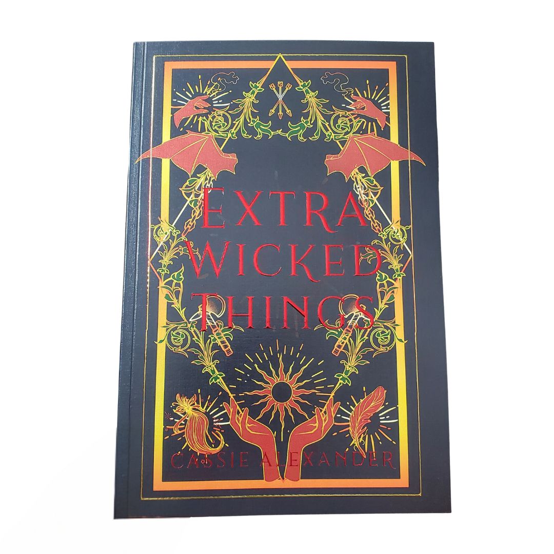 Extra Wicked Things Deluxe Version w/All Black Pages & 30 Illustrations — main image