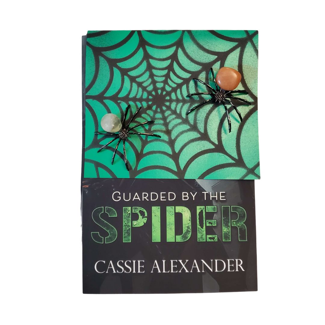 Guarded by the Spider (Signed Paperback) — front cover