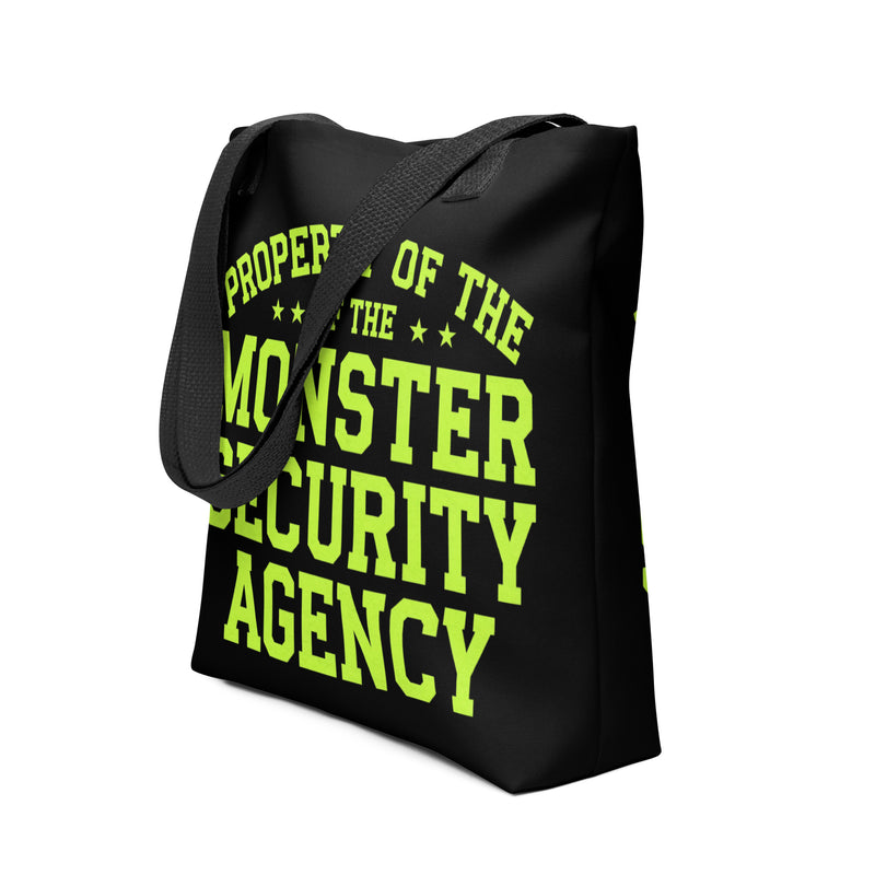 Property of the Monster Security Agency Tote
