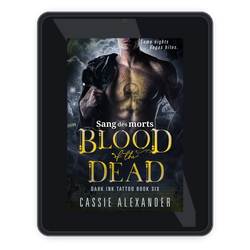 Le Sang des morts French ebook mockup