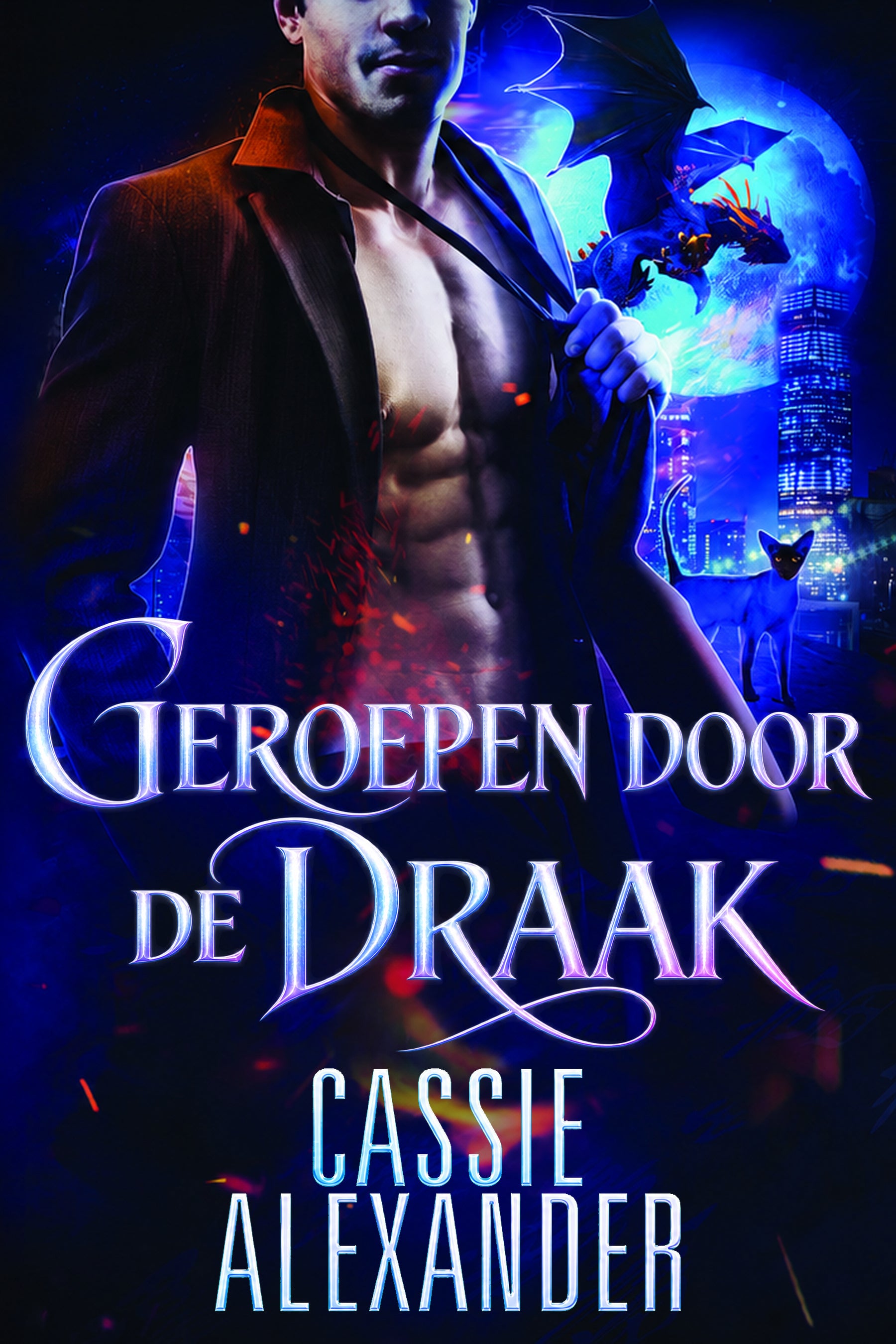 Geroepen door de Draak Dutch ebook cover by Cassie Alexander
