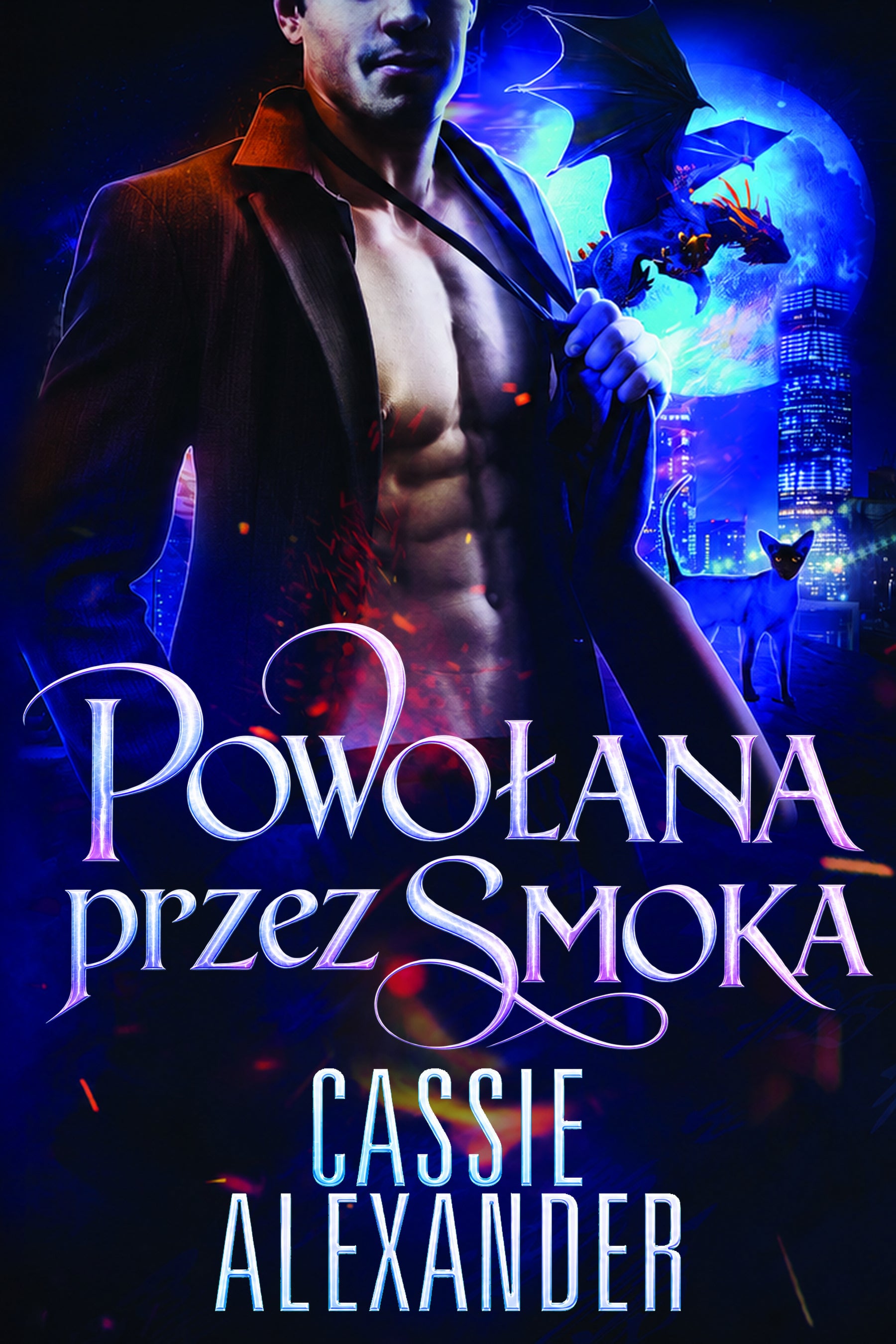 Powołana przez Smoka Polish ebook cover by Cassie Alexander