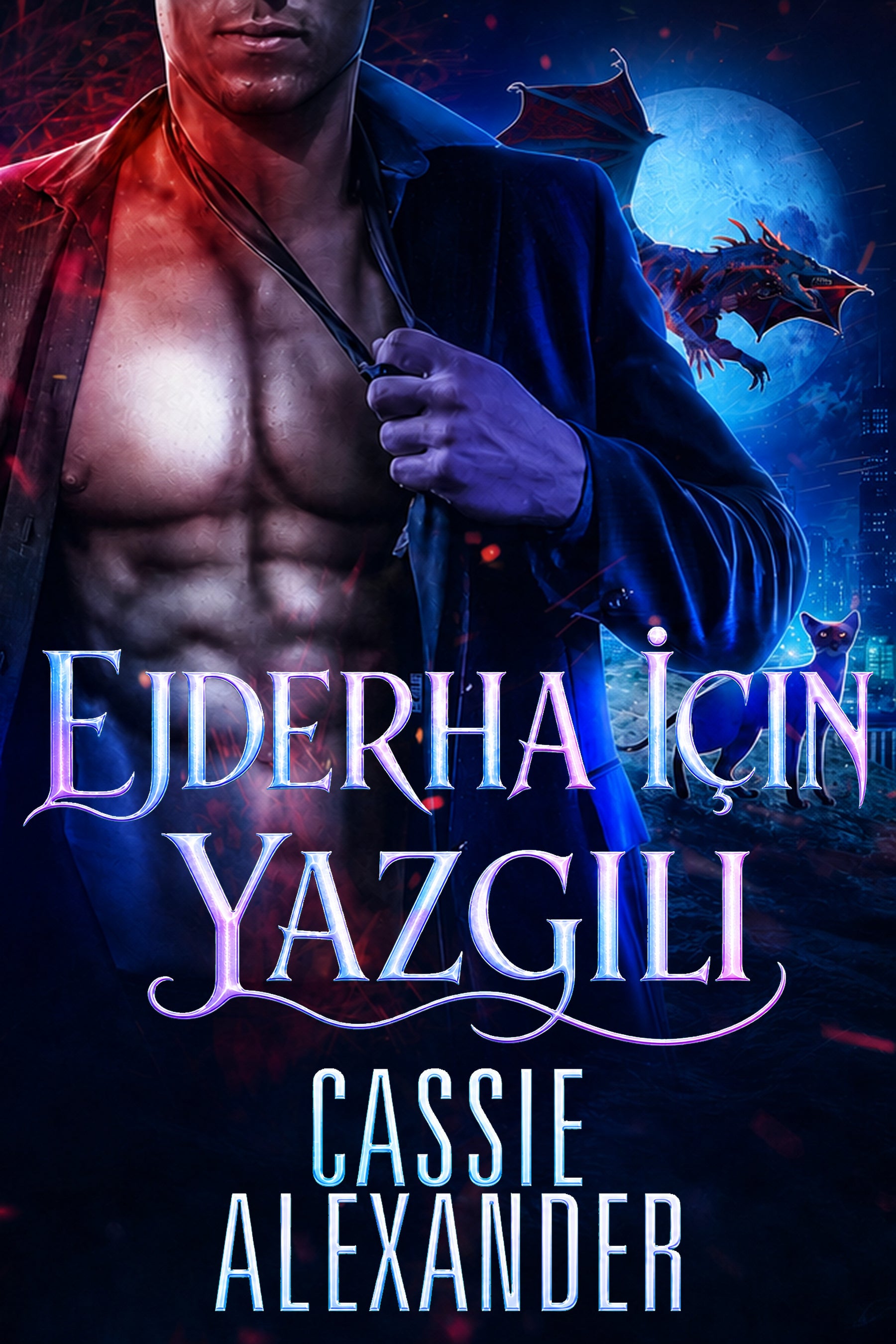 Ejderha İçin Yazgılı Turkish ebook cover by Cassie Alexander