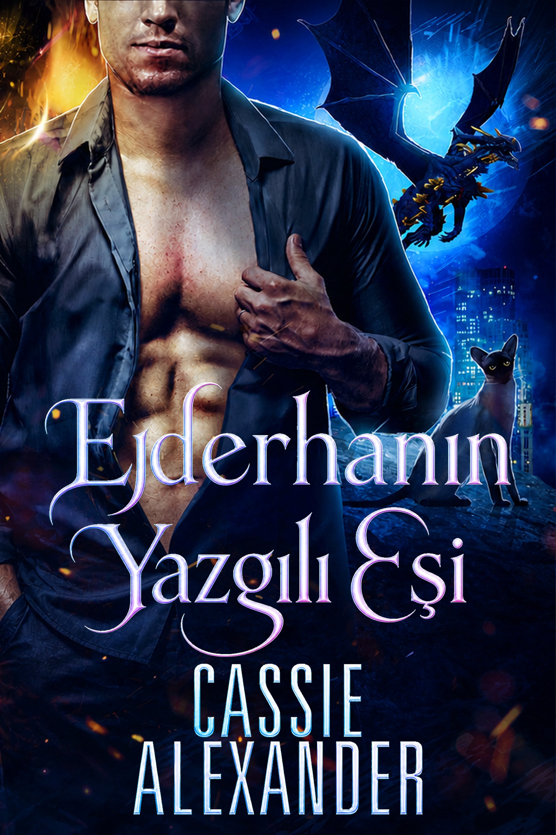 Ejderhanın Yazgılı Eşi Turkish ebook cover by Cassie Alexander