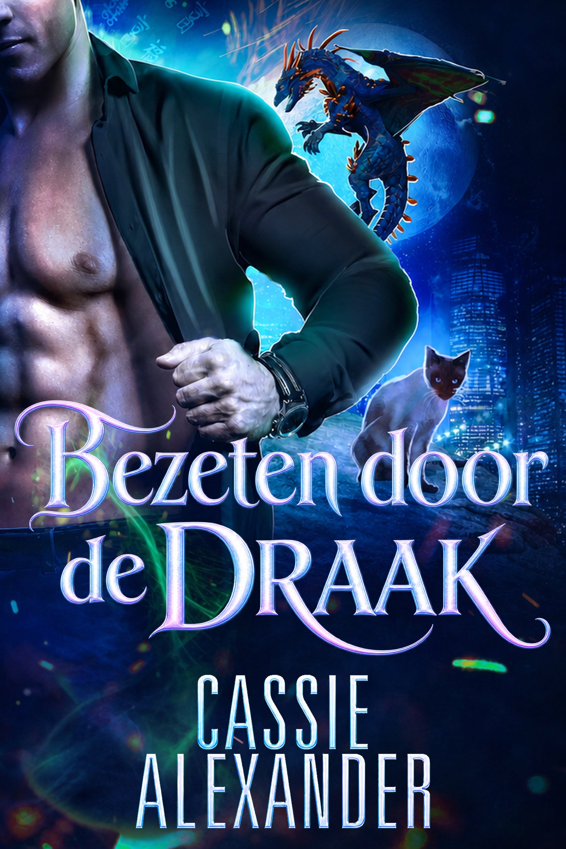 Bezeten door de Draak Dutch ebook cover by Cassie Alexander