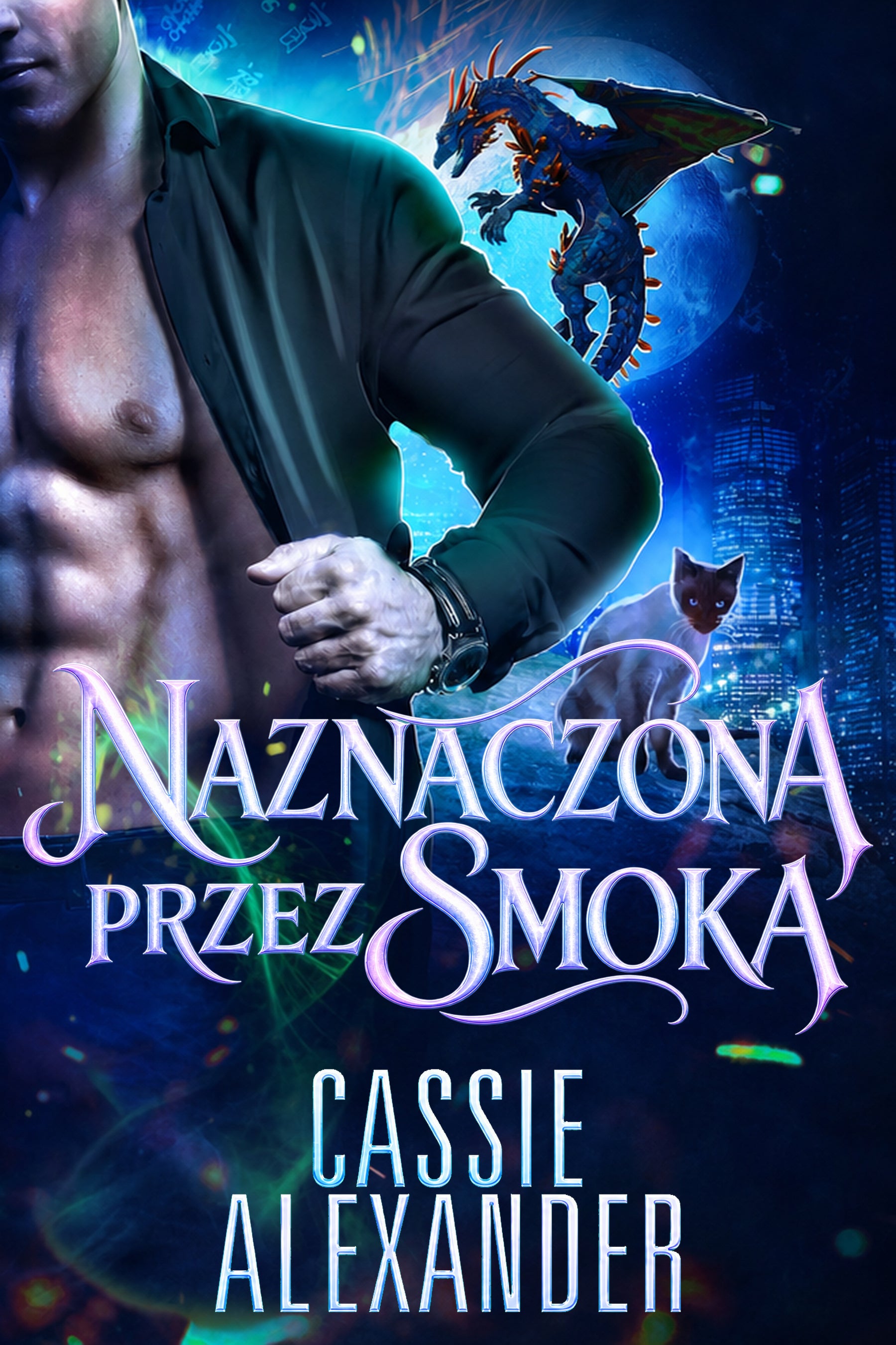 Naznaczona przez Smoka Polish ebook cover by Cassie Alexander