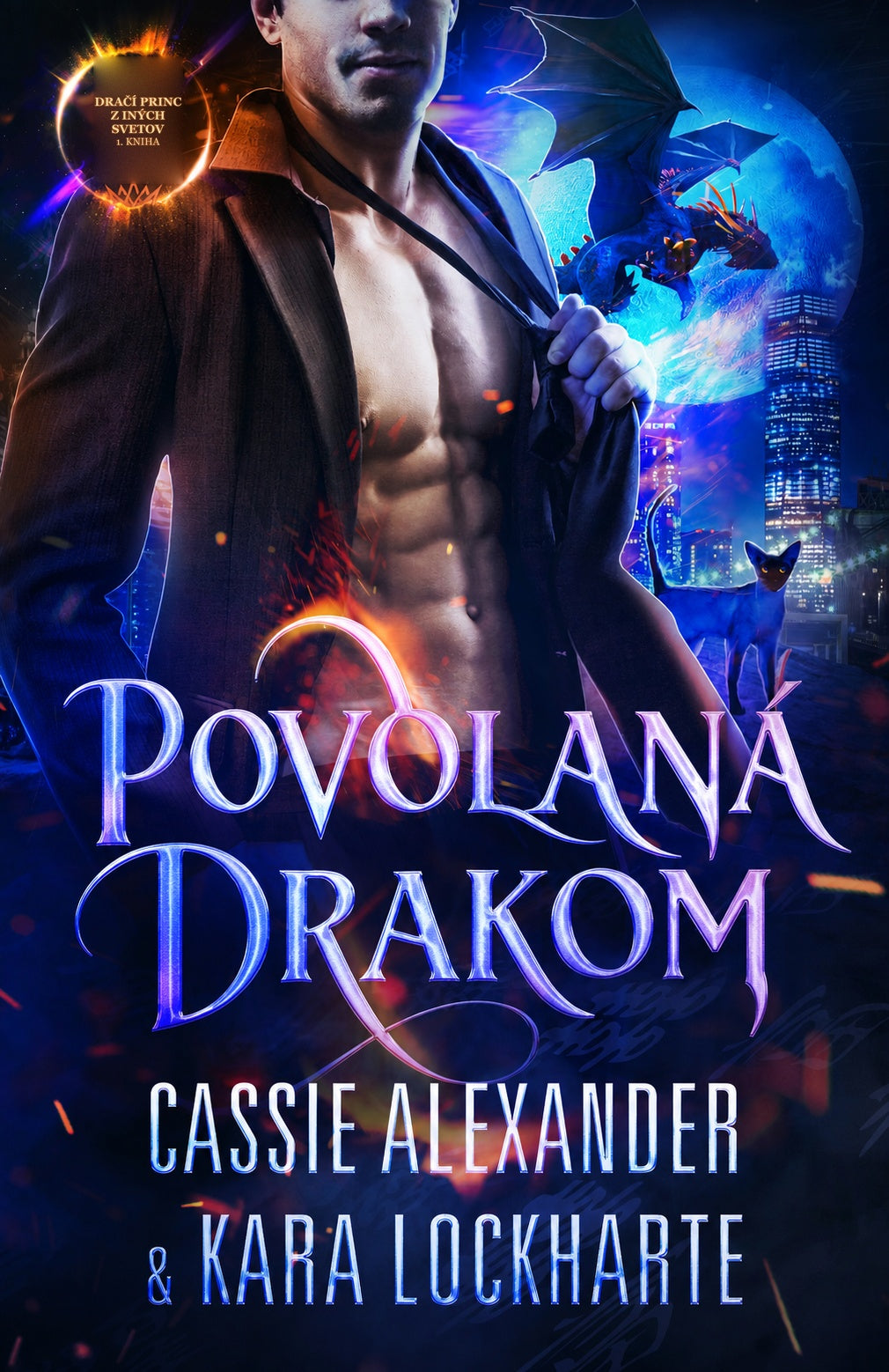 Povolaná drakom Slovak ebook cover