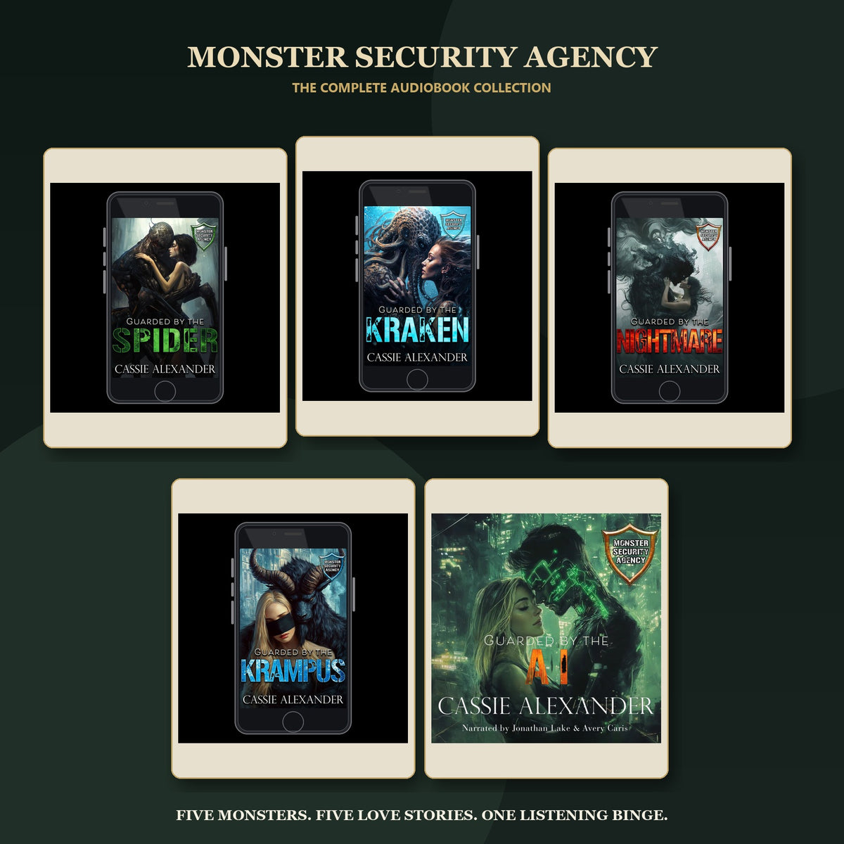 Monster Security Agency Audiobook Bundle