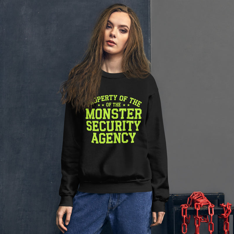 Property of the Monster Security Agency Sweatshirt