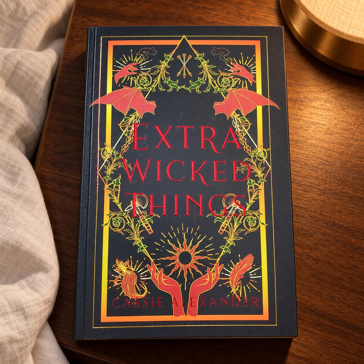 Extra Wicked Things Deluxe Version w/All Black Pages & 30 Illustrations