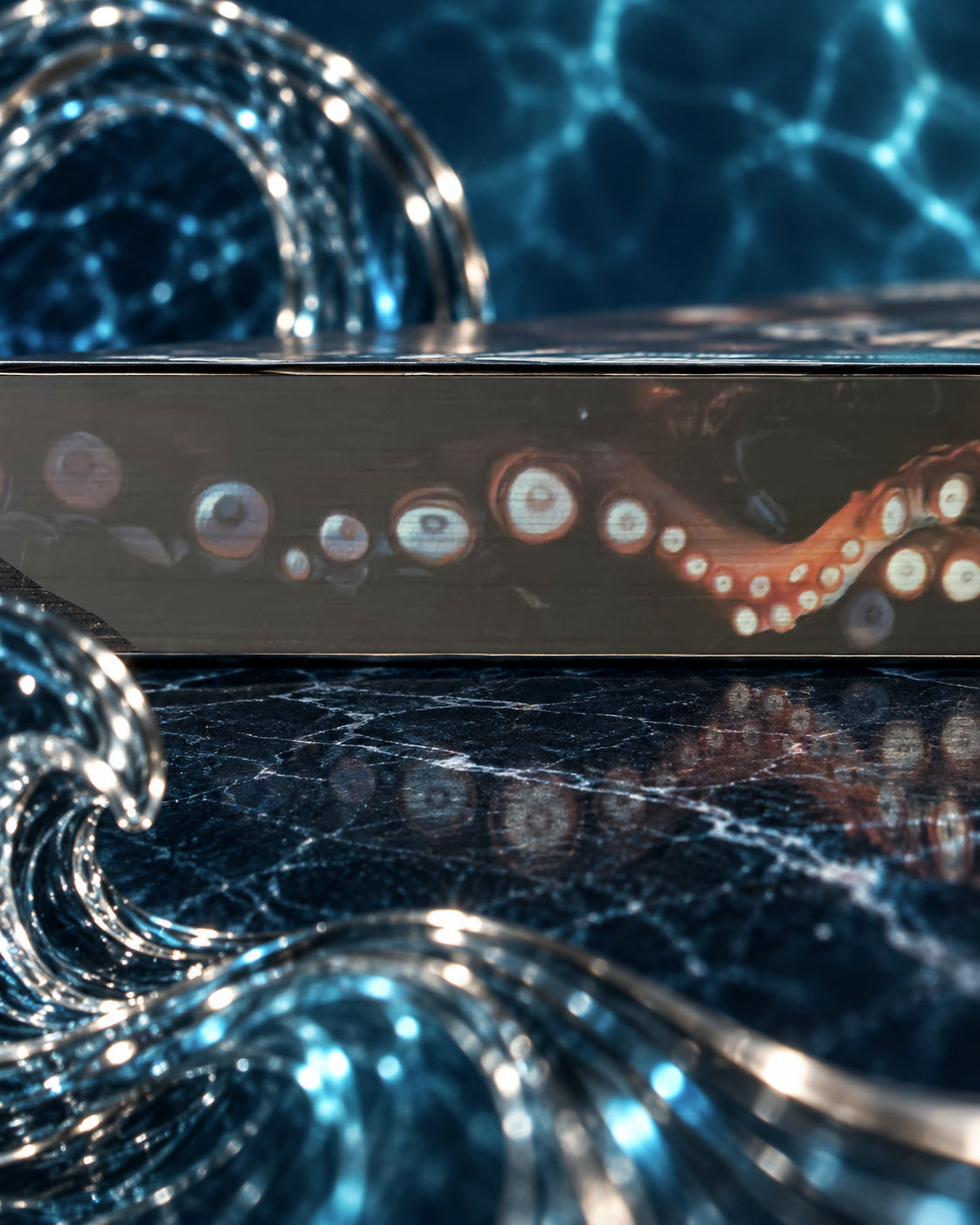 Kraken tentacle page-edge detail