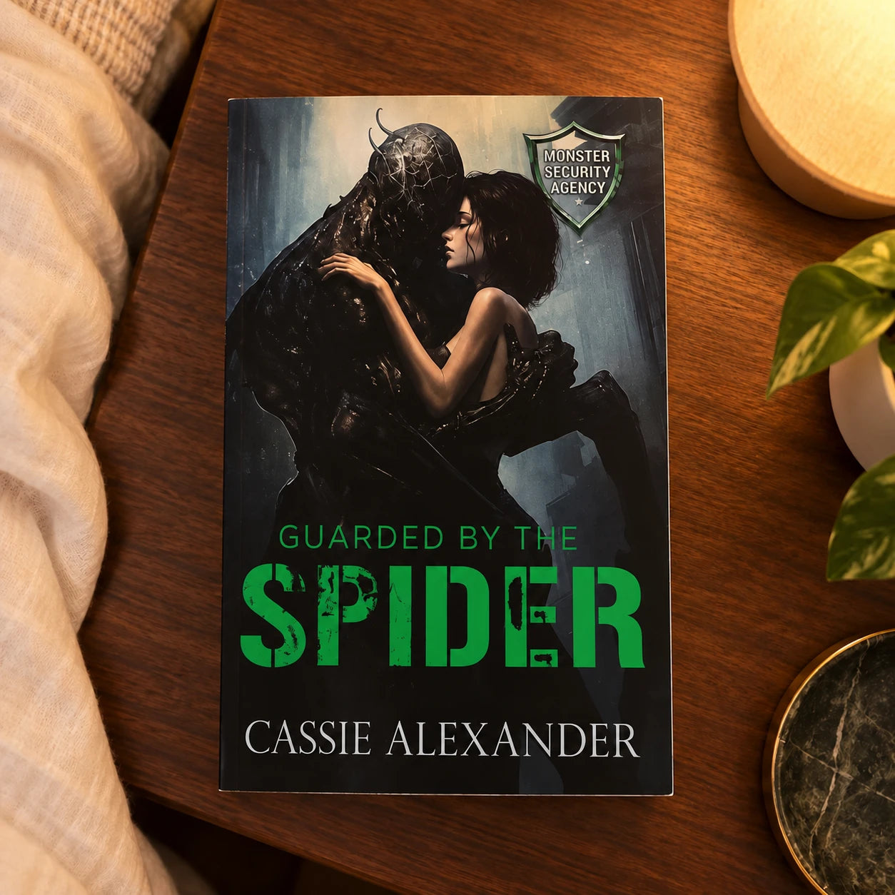 Guarded by the Spider (Signed Paperback)