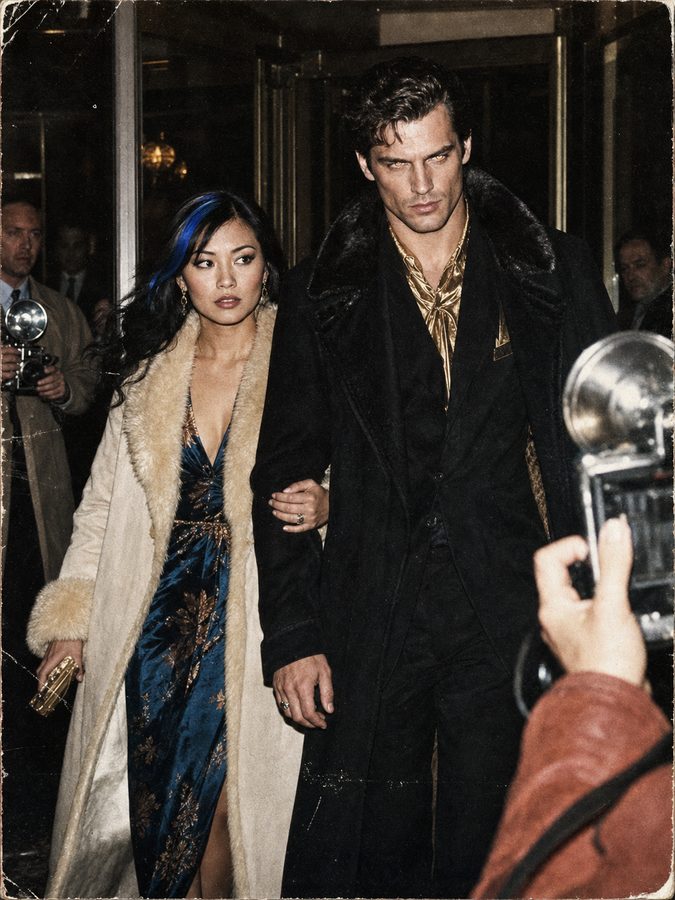 1970s scandal tabloid — Andi and Damian